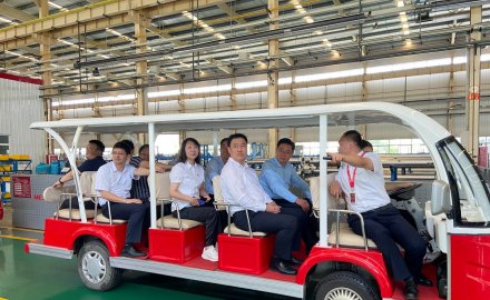 青岛市委常委、副市长王波一行到6686体育考察调研