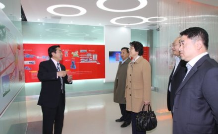 市委常委、市统战部长臧爱民到公司调研